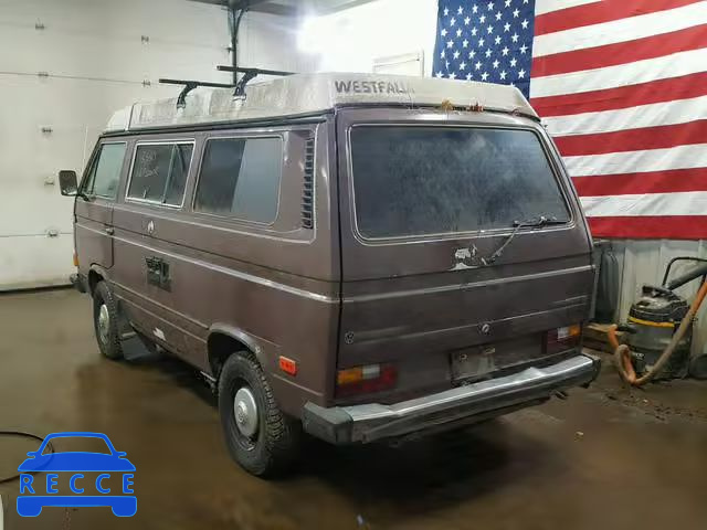 1985 VOLKSWAGEN VANAGON BU WV2ZB0250FH039984 image 2