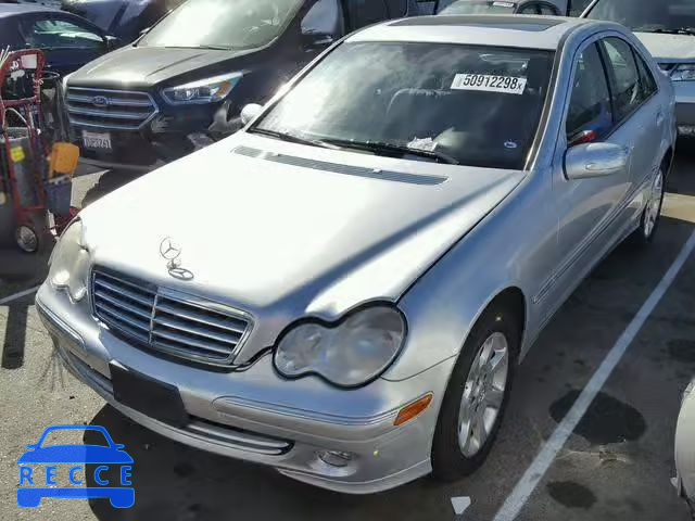 2006 MERCEDES-BENZ C 350 WDBRF56H26F731663 зображення 1