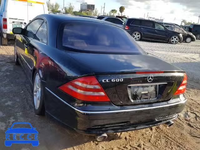 2001 MERCEDES-BENZ CL 600 WDBPJ78J91A011560 image 2