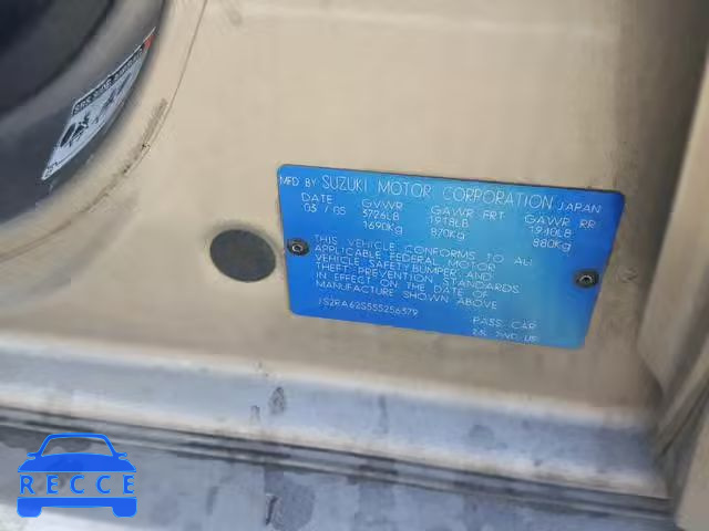 2005 SUZUKI AERIO S JS2RA62S555256379 image 9