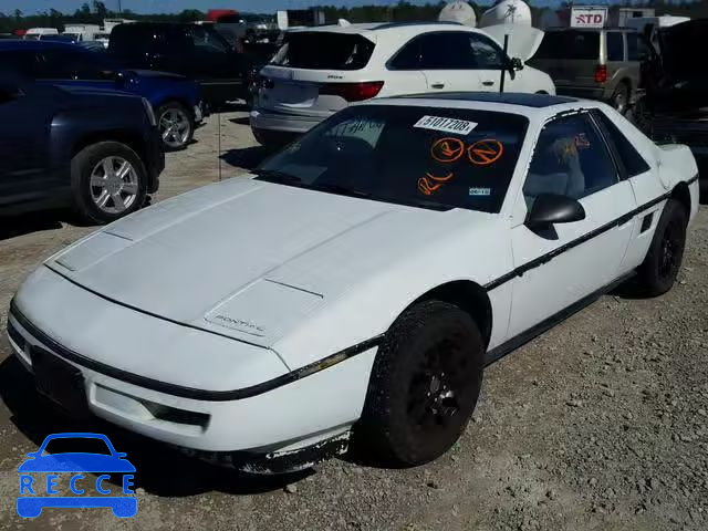 1988 PONTIAC FIERO 1G2PE11R3JP212326 image 1