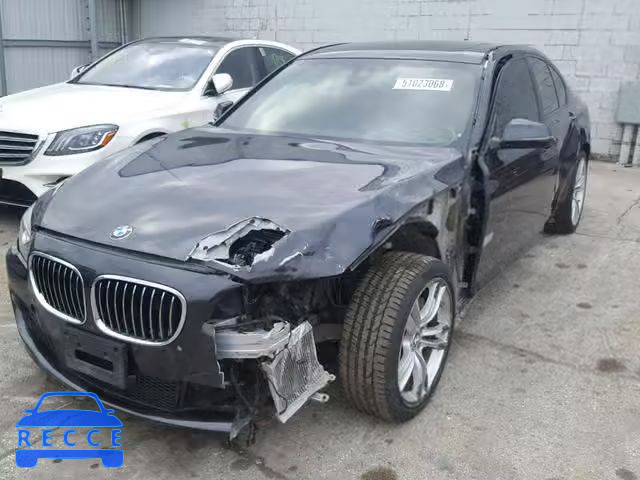 2014 BMW 740 LI WBAYE4C58ED138661 зображення 1