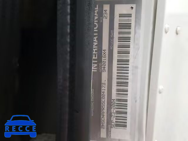 2005 INTERNATIONAL 9400 9400I 2HSCNAPR55C004173 image 9