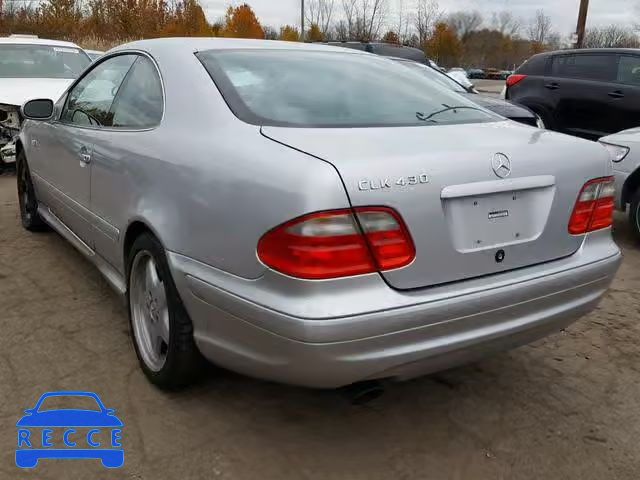 1999 MERCEDES-BENZ CLK 430 WDBLJ70G0XF074394 зображення 2