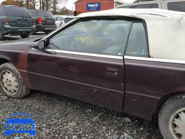 1991 CHRYSLER LEBARON 1C3XJ45KXMG114862 зображення 8