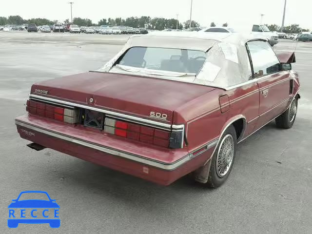 1985 DODGE 600 1B3BV55E6FG191002 image 3