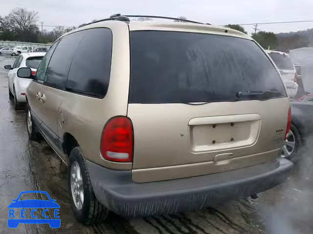 2000 PLYMOUTH VOYAGER SE 1P4GP45GXYB551474 зображення 2