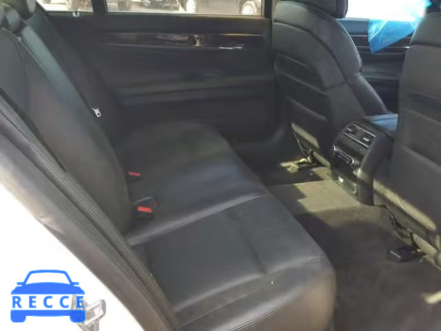 2012 BMW 750 I WBAKC8C5XCC437297 image 5