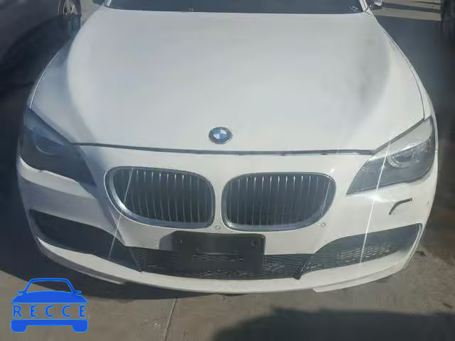 2012 BMW 750 I WBAKC8C5XCC437297 зображення 6