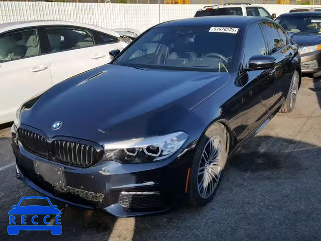 2018 BMW 530 I WBAJA5C53JWA37998 image 1