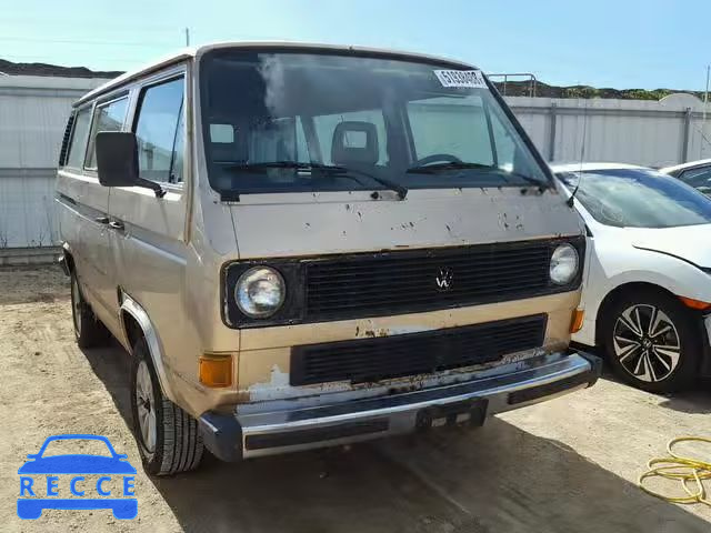 1985 VOLKSWAGEN VANAGON BU WV2YB0259FH081193 Bild 0