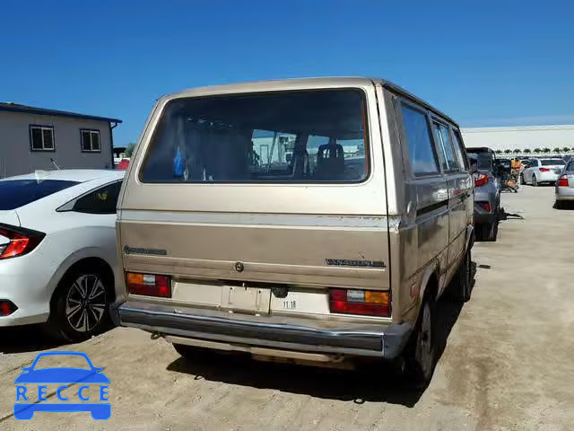 1985 VOLKSWAGEN VANAGON BU WV2YB0259FH081193 Bild 3