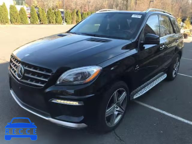 2014 MERCEDES-BENZ ML 63 AMG 4JGDA7EB0EA358245 зображення 1