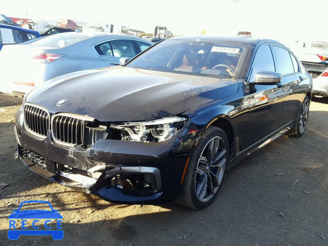 2018 BMW M760 XI WBA7H6C56JG614834 image 1