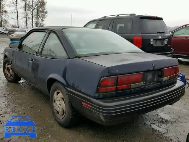 1991 CHEVROLET CAVALIER V 1G1JC14G1MJ102554 зображення 2