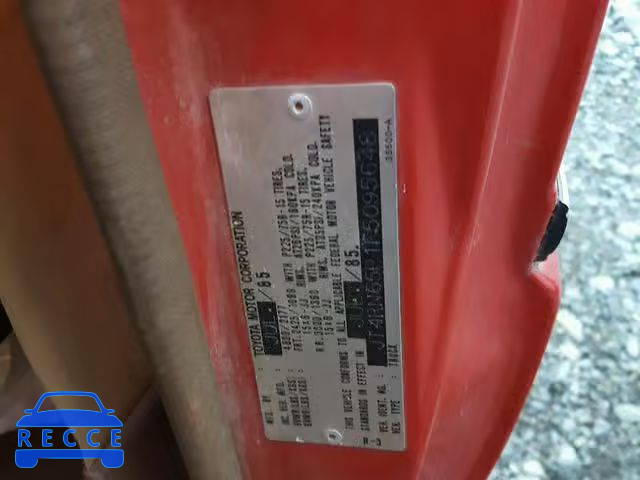 1985 TOYOTA PICKUP RN6 JT4RN65P1F5095648 image 9