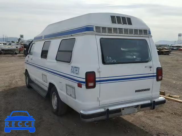 1991 DODGE RAM VAN B2 2B7HB21Z1MK423079 зображення 2