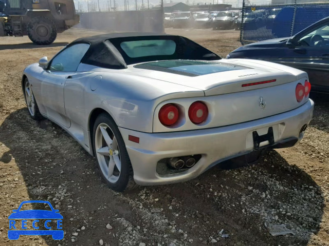 2003 FERRARI 360 SPIDER ZFFYT53AX30132510 зображення 2