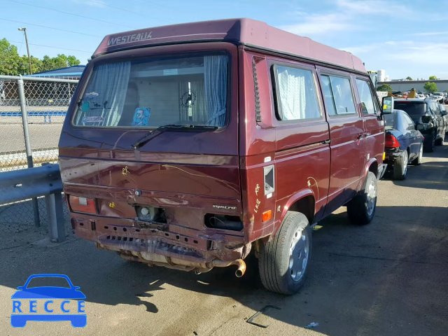 1990 VOLKSWAGEN VANAGON CA WV2ZB0250LG022247 зображення 3