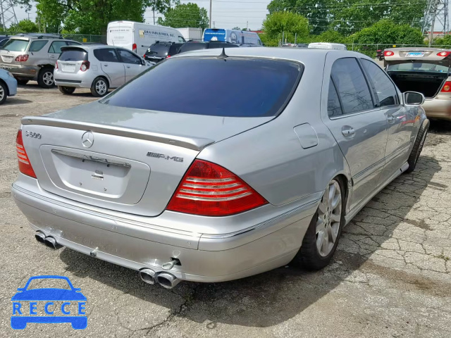 2004 MERCEDES-BENZ S 600 WDBNG76J34A387393 image 3