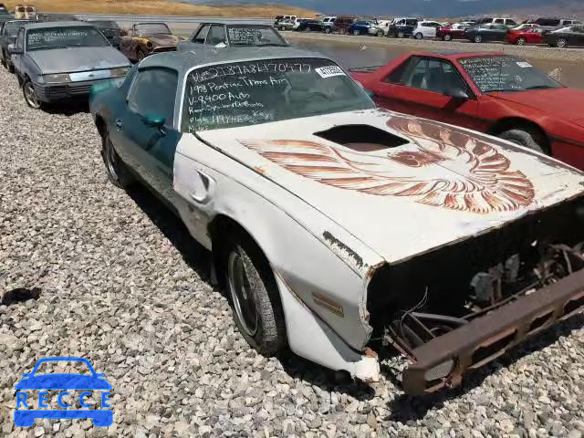1978 PONTIAC TRANS AM 2T87A8L170477 image 1