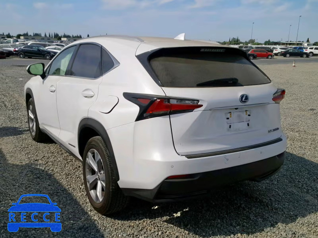 2017 LEXUS NX 300H JTJBJRBZ9H2055646 image 2