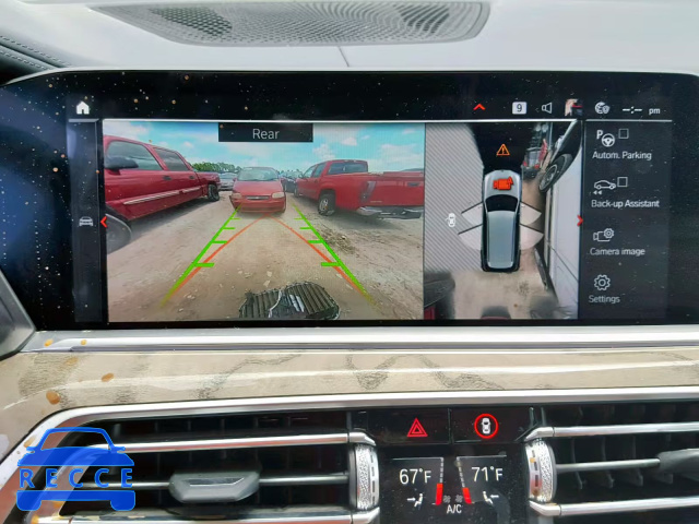 2019 BMW X7 XDRIVE4 5UXCW2C51KLB43489 image 8