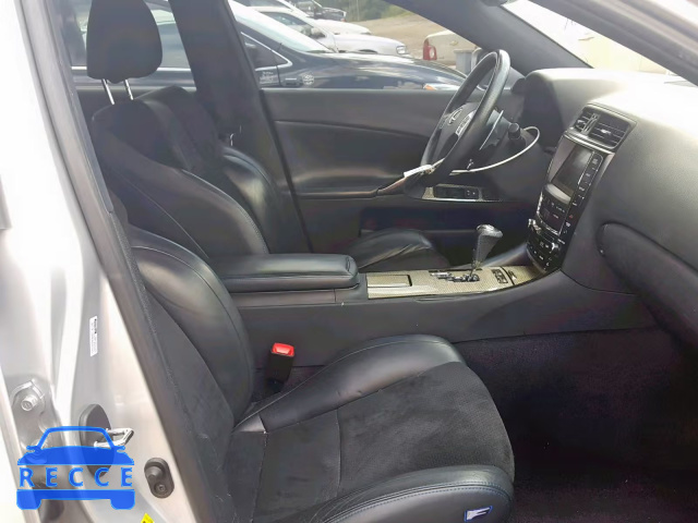 2012 LEXUS IS F JTHBP5C25C5009832 image 4