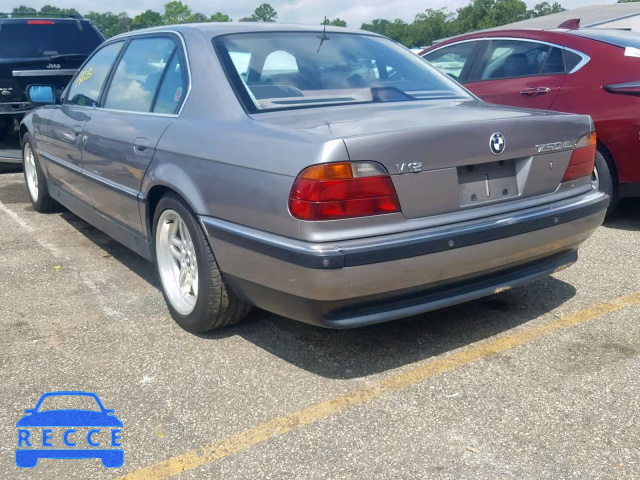 1998 BMW 750 IL WBAGK2324WDH69278 image 2