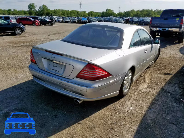 2000 MERCEDES-BENZ CL 500 WDBPJ75J4YA002263 image 3