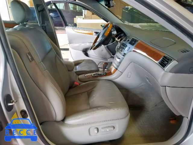 2005 LEXUS ES330 JTHBA30G655131687 зображення 4