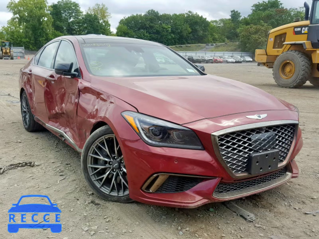 2018 GENESIS G80 SPORT KMHGN4JB1JU223192 Bild 0