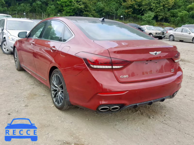 2018 GENESIS G80 SPORT KMHGN4JB1JU223192 Bild 2