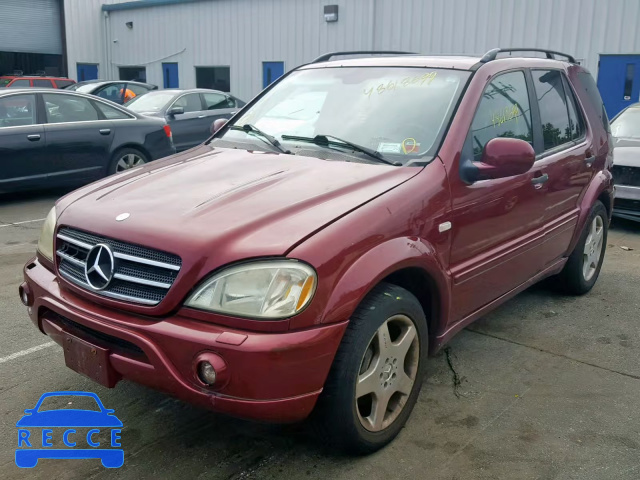 2000 MERCEDES-BENZ ML 55 4JGAB74E7YA170435 image 1