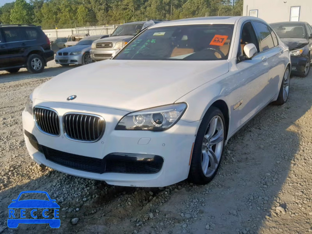 2014 BMW 740 LI WBAYE4C58ED137767 зображення 1