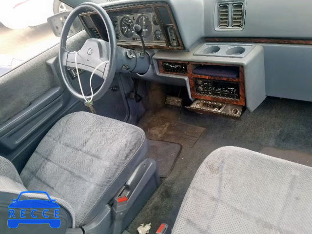 1990 PLYMOUTH VOYAGER SE 2P4FH4531LR756097 зображення 8