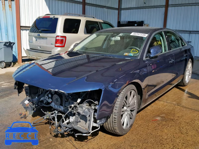 2014 AUDI A8 QUATTRO WAUAGAFD4EN002860 image 1