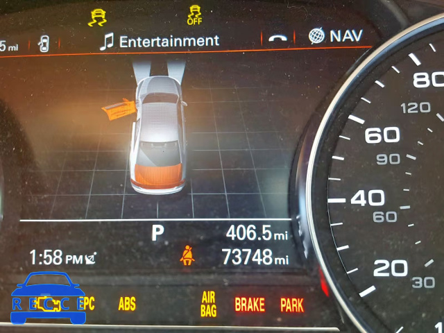 2014 AUDI A8 QUATTRO WAUAGAFD4EN002860 image 7