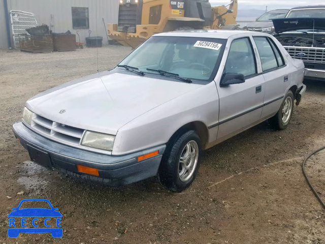 1991 DODGE SHADOW 1B3XP48K5MN545516 зображення 1