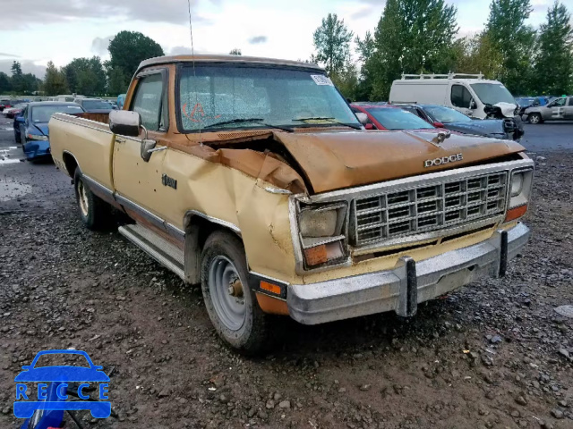 1985 DODGE D-SERIES D 1B7HD24W7FS683328 зображення 0