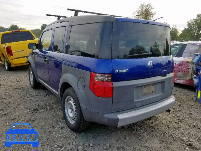 2004 HONDA ELEMENT DX 5J6YH27224L013314 image 2