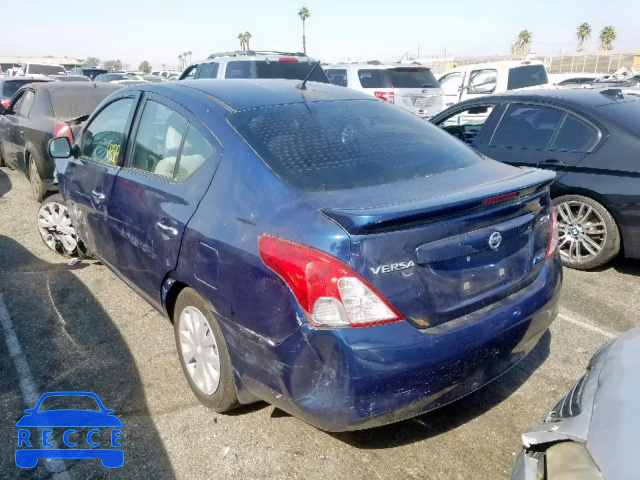 2014 NISSAN VERSA SV 3N1CN7AP3EL802395 image 2