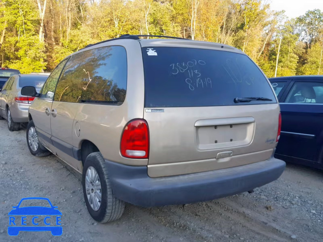 2000 PLYMOUTH VOYAGER SE 1P4GP45G4YB516381 image 2