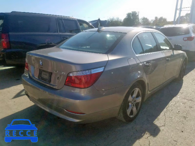 2008 BMW 5 SERIES WBANV93558CZ62384 Bild 3