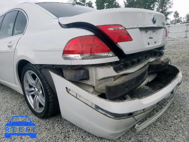 2008 BMW 750 I WBAHL83538DT12413 зображення 8