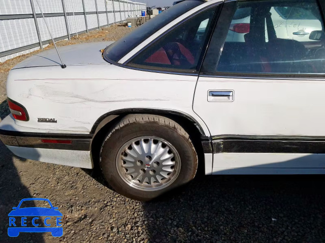 1993 BUICK REGAL LIMI 2G4WD54L0P1417760 зображення 8