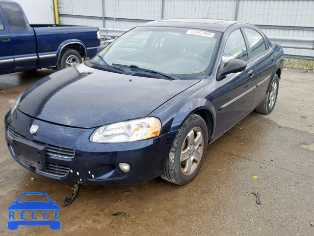 2002 DODGE STRATUS ES 1B3AL56R02N108625 зображення 1