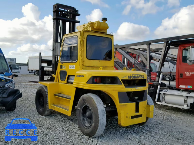 1989 KOMATSU FORKLIFT 08498 image 2