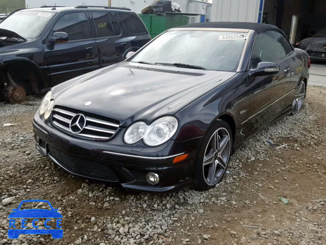 2008 MERCEDES-BENZ CLK 63 AMG WDBTK77GX8T088857 image 1