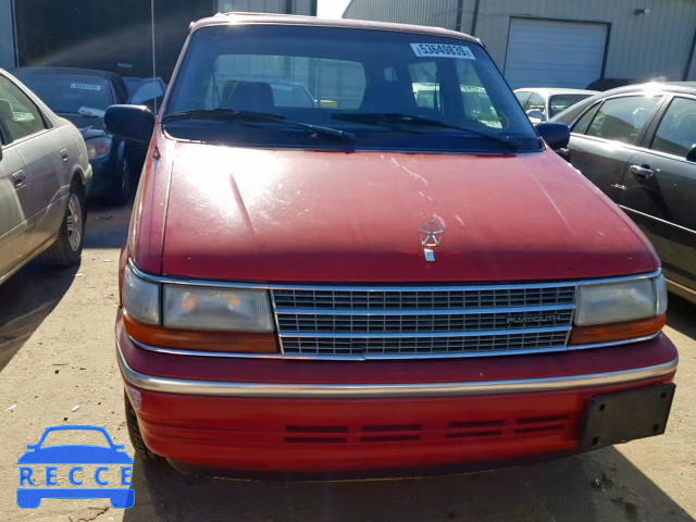 1992 PLYMOUTH VOYAGER 2P4GH2534NR690866 зображення 8